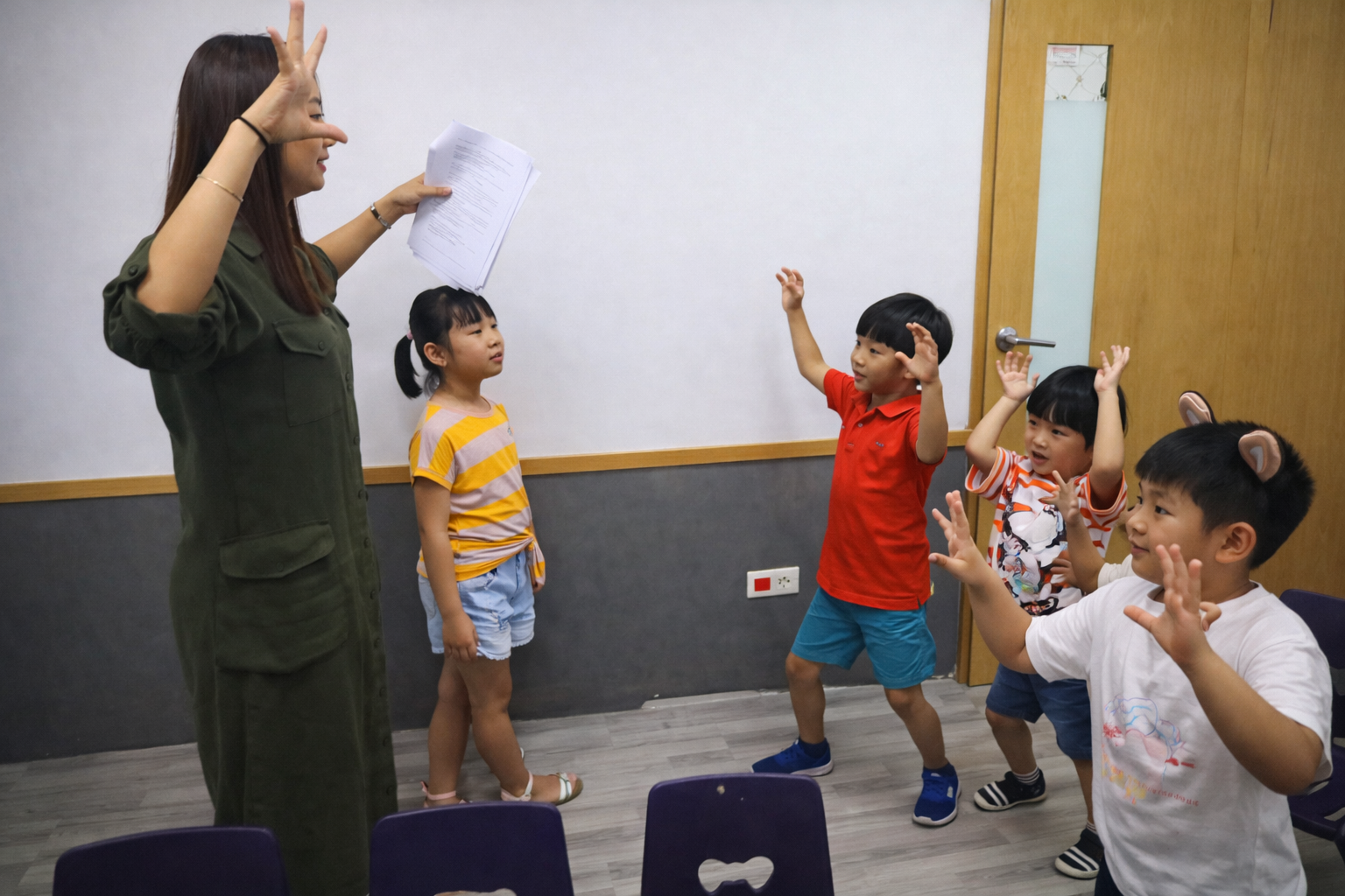 Phonics programme classroom